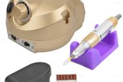 30000RPM Electric Nail Drill Machine Pro Nail File Drill Bits Pedicure Manicure GOLD