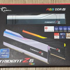 64gb (32gbx2) Ddr5 Ram Trident Z5 Sealed New Silver Cl32 6400mhz