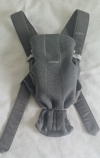 BabyBjorn Baby Carrier Mini in dark grey