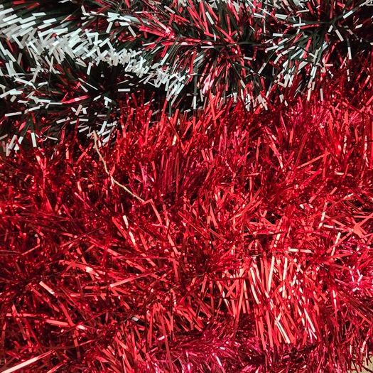 Christmas tinsel