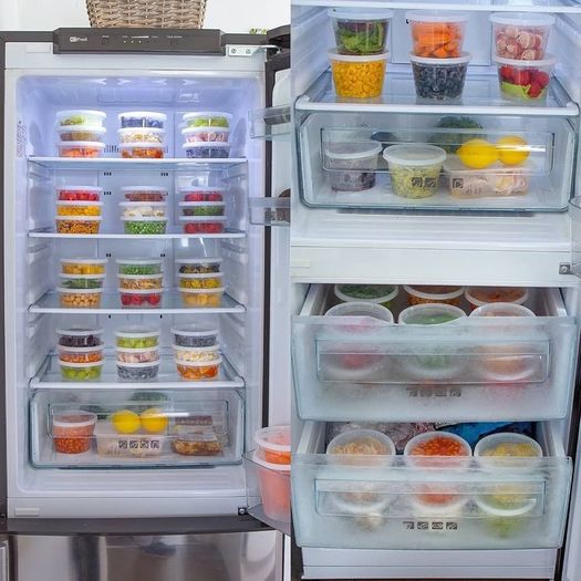 NEW | 25 Pack- 250ml / 8oz Round Stackable Plastic Food Container Set With Lids - Reusable