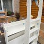 Wooden bed panels and ladder Image 2