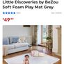Soft foam Baby play mat Image 2
