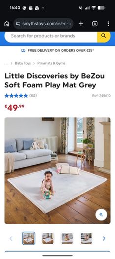 Soft foam Baby play mat