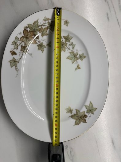 Noritake Ireland serving plate | vintage floral | large oval