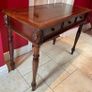 Antigue Mahogany Console Table. Image 2