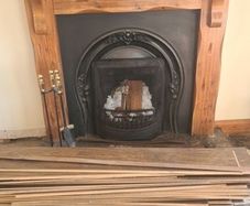 Wooden Fireplace (Surround Only)