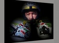 main image for ad Joey Dunlop Art print Thick Canvas