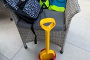 kids flippers Smiggle bag bucket and spade