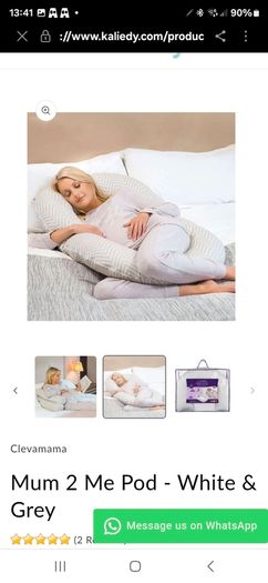 clevamama mum2me pillow