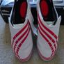 Football Boots Adidas F50.9 White/Red (2008) Size 8UK ALL Image 5