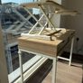 Home Office / WFH Desk Setup Desk, VIVO Sit-Stand Converter Image 2
