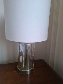 lamps 2 x bedside lamps