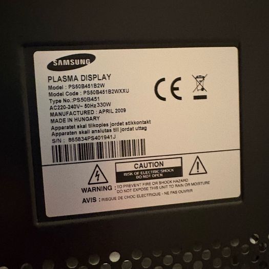 tv samsung 60"