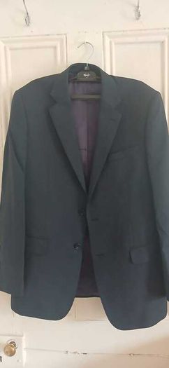 Mens navy Paul Costelloe Suit - jacket and trousers - 40 regular jacket, 34 short trousers