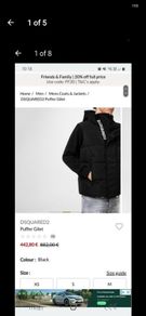 Mens Dsquared Gilet