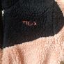 pink and black fluffy jacket from fila Image 2