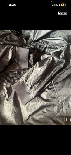 Under armour rain jacket Full Zip Men Hoodies and 1/3 zip Size xxl Brand new