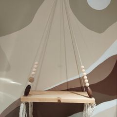 Brand new wooden shelf