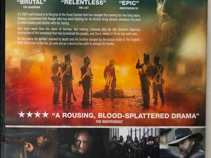 Black '47 [2018] Hugo Weaving, James Frecheville, Jim Broadbent, Stephen Rea, Freddie Fox, Barry Keoghan, Moe Dunford, and Sarah Greene [DVD Movie]
