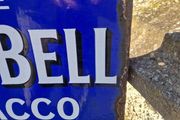 Enamel sign