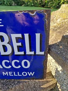 Enamel sign