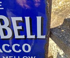 Enamel sign