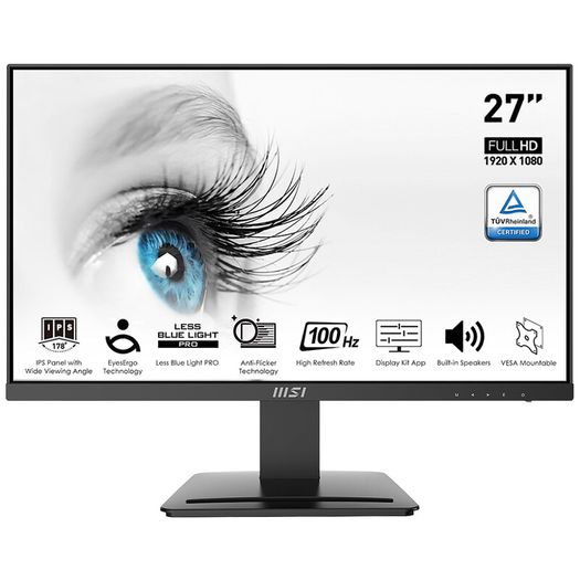 Msi Pro Mp273a 27" Ips 100hz 1080p Monitor