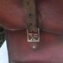 Stunning Hand Made Mid Century Irish Leather Satchel Image 4