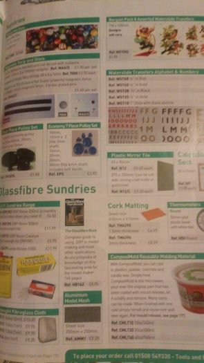 Hobbies Magazine Models 2016 catalogue