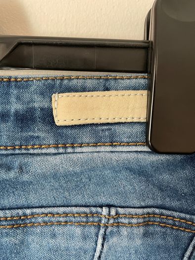 DIESEL JEANS High Waist Skinny Leg Bum Lift Blue Size 26/32!