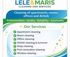 Cleaning Services from 15 per hour