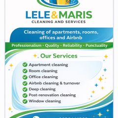 Cleaning Services from 15 per hour