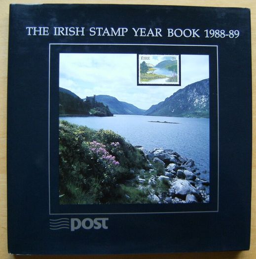 1988/89 Ireland The Irish Stamp Limited Edition Hardback Year Book. Contains all commemorative stamps from June 1988 to June 1989. Included 44 images of conents