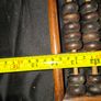 Antique Wooden Abacus, a 13-column Chinese Suanpan used as a traditional Calculating Tool, Postage Available Image 8