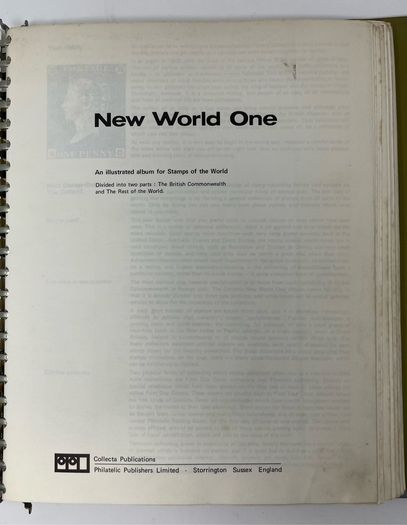 Collection: Used world collection In New World Stamp Album