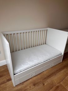 Ikea Stuva cot bed with mattress