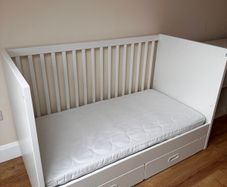 Ikea Stuva cot bed with mattress