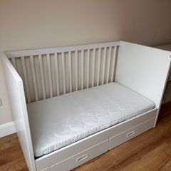 Ikea Stuva cot bed with mattress
