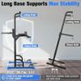 Power Tower Pull Up Bar Station, 450LBS Stable Pull Up Dip Station for Home Gym Strength Training Equipment Image 3