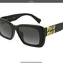 Authentic Miu Miu Black Sunglasses Image 6