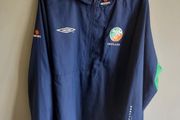 Ireland FAI Retro Football Jacket 02/03 World Cup Umbro LOI