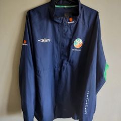 Ireland FAI Retro Football Jacket 02/03 World Cup Umbro LOI