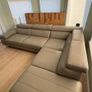 Natuzzi Editions Leather Corner Sectional Sofa Image 2