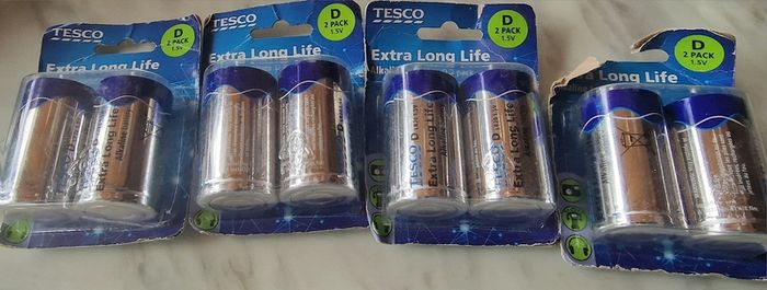 D batteries