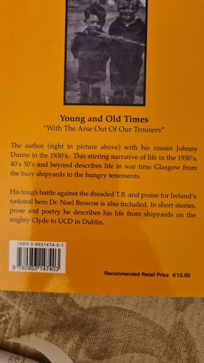 Young And Old Times By Dermot O" Grady. Paperback In Very Good Condition.
