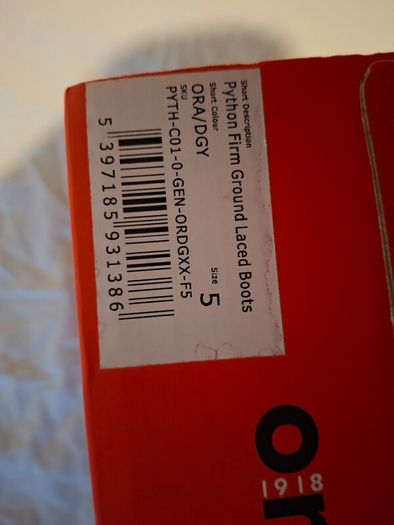 brand new football boots
