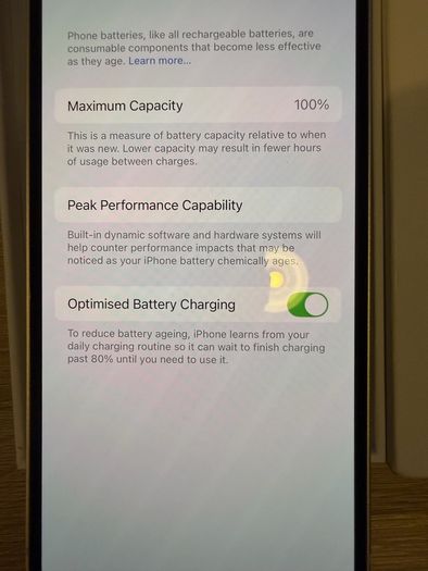 iPhone 13,128GB Like New (Used Twice) 100% Battery Apple warranty Till November 2026