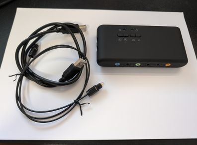CSL - USB 7.1 external sound card