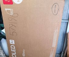Original LG 65 Inch OLED TV Box  with Internal Packaging OLED65B5 Perfect for Moving